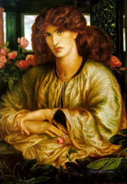  ella Pintura al %C3%B3leo - La Donna della Finestra Hermandad Prerrafaelita Dante Gabriel Rossetti